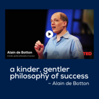 A kinder, gentler philosophy of success