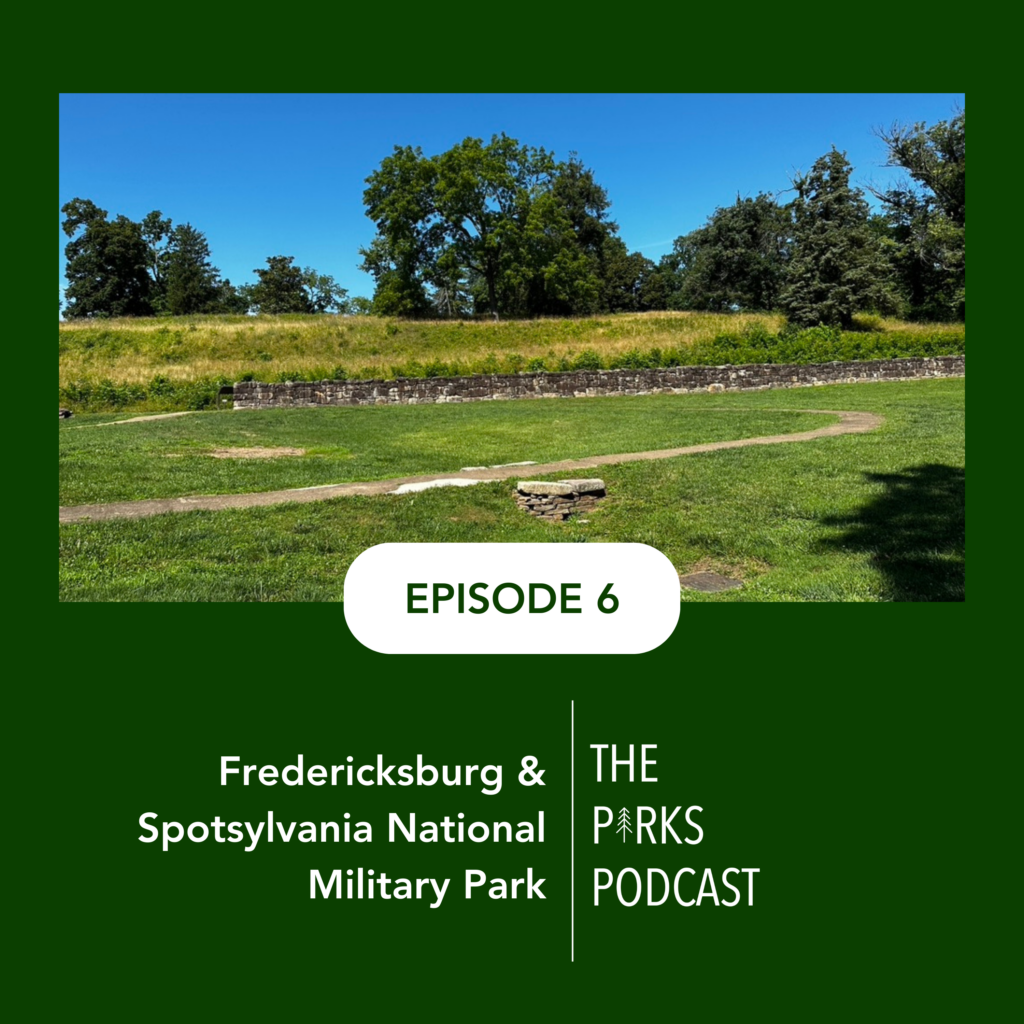 Fredericksburg & Spotsylvania National Military Park is located between Washington, DC and Richmond, VA. Learn about four major battles of the civil war and explore the battlefields and historic homes.